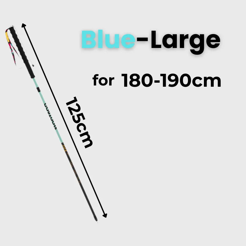 CarbonUltra Elite: 115g Carbon Fiber Trekking Poles