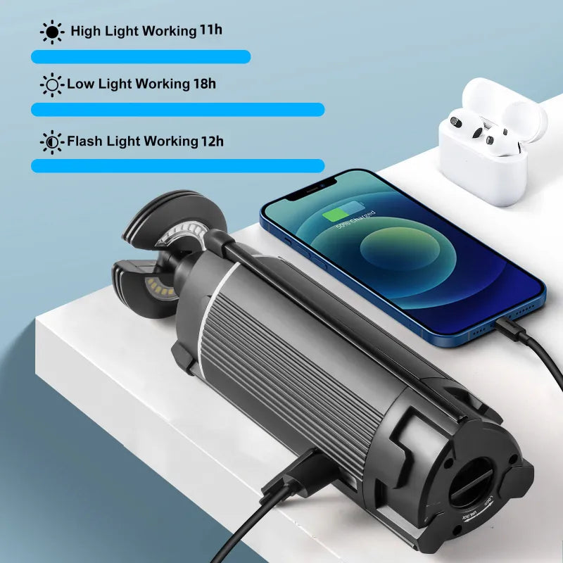 Adaptive LED Work Light: Pro Tripod | Byte Outdoor -ByteOutdoor