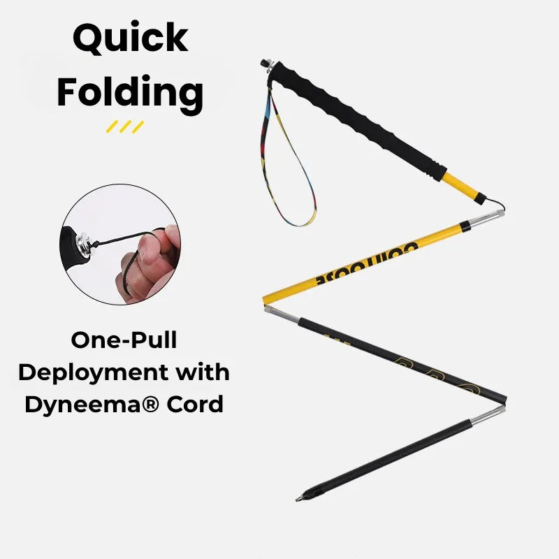 CarbonUltra Elite: 115g Carbon Fiber Trekking Poles