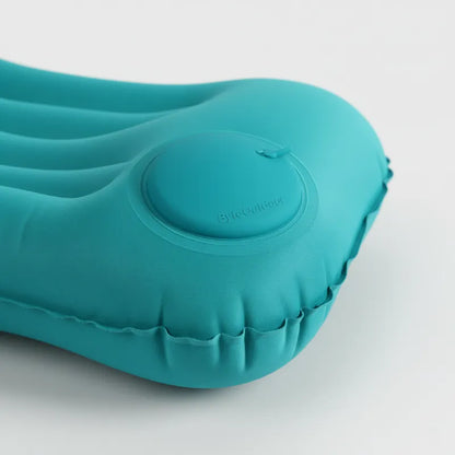 AeroComfort: Press-to-Inflate Travel Pillow