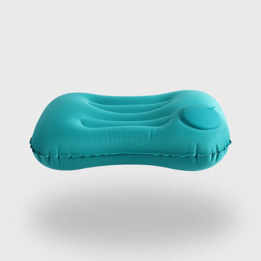 AeroComfort: Press-to-Inflate Travel Pillow