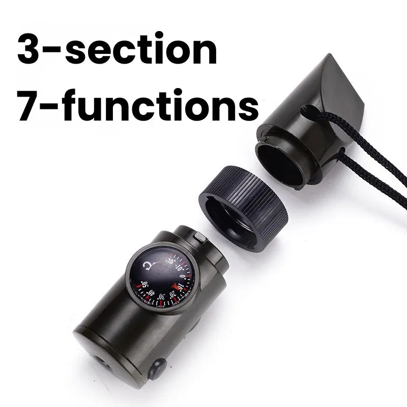 7-in-1 Survival Whistle: Your Pocket-Sized Lifeline