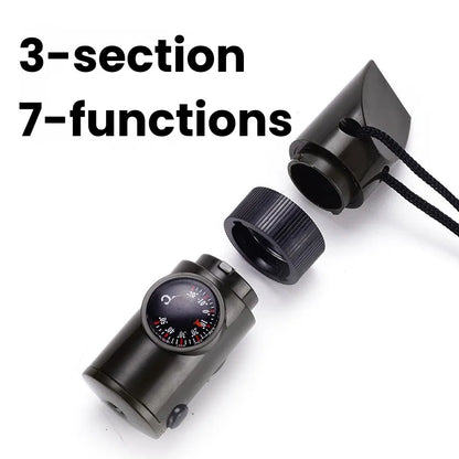 7-in-1 Survival Whistle: Your Pocket-Sized Lifeline