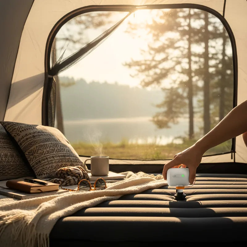 Byte-Pump: 60-Second Air Pump & Lantern