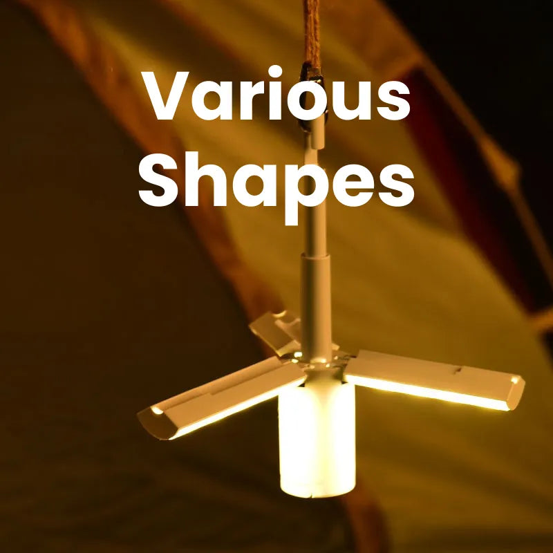 Adaptive Fold LED Lamp – Portable Versatile Light -ByteOutdoor