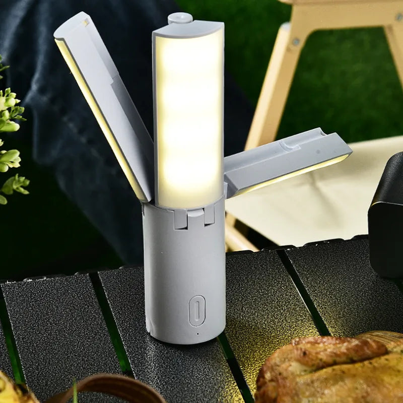Adaptive Fold LED Lamp – Portable Versatile Light -ByteOutdoor