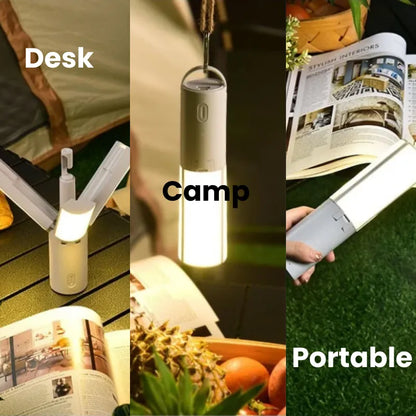Adaptive Fold LED Lamp – Portable Versatile Light -ByteOutdoor