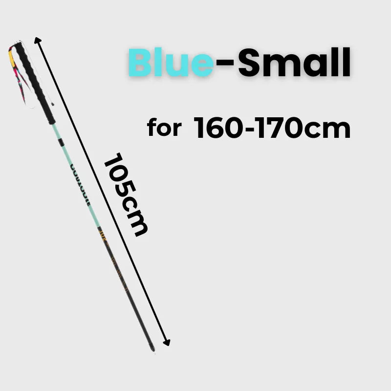 CarbonUltra Elite: 115g Carbon Fiber Trekking Poles